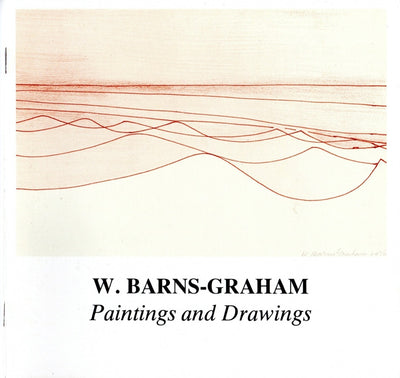 A book cover with a drawing of widely spaced red undulating lines with book title beneath