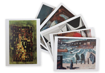 Set of six postcards featuring works by Wilhelmina Barns-Graham